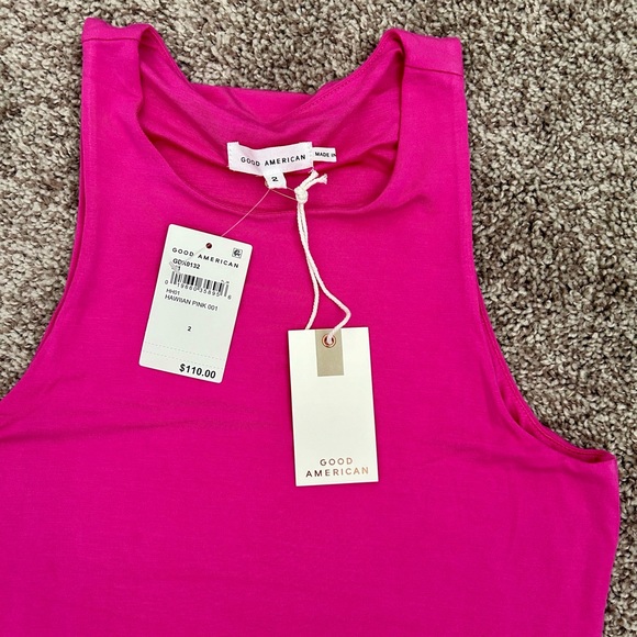 *GOOD AMERICAN Good Touch Body-con Cutaway Midi Dress O-29 - Picture 11 of 14